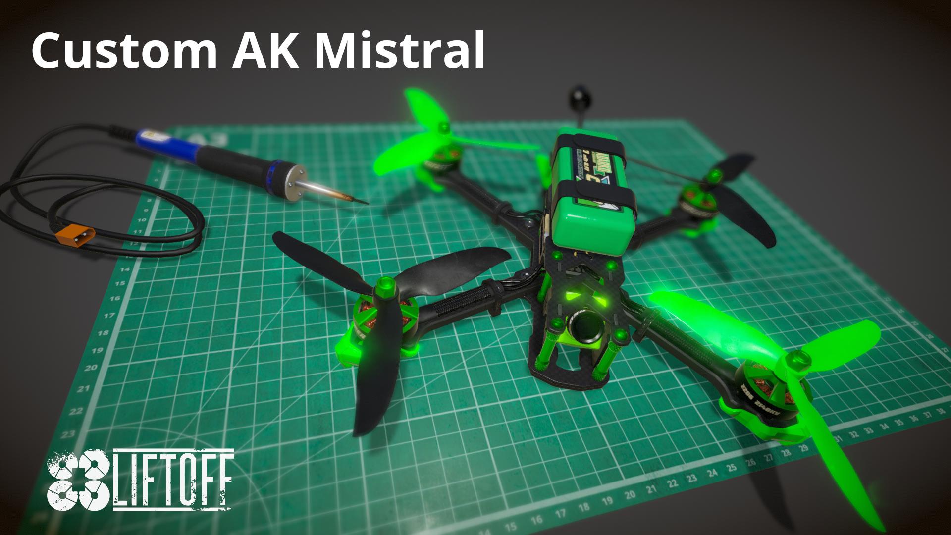 Custom AK Mistral for XBOX Controller