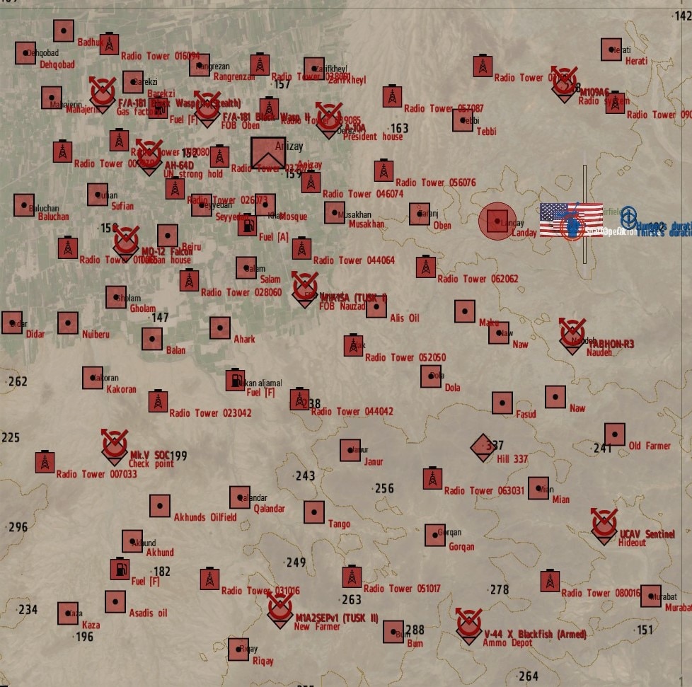 Liberation Anizay (US Force) V45 JameZ Edit ACE3 or ACE3 for PIR