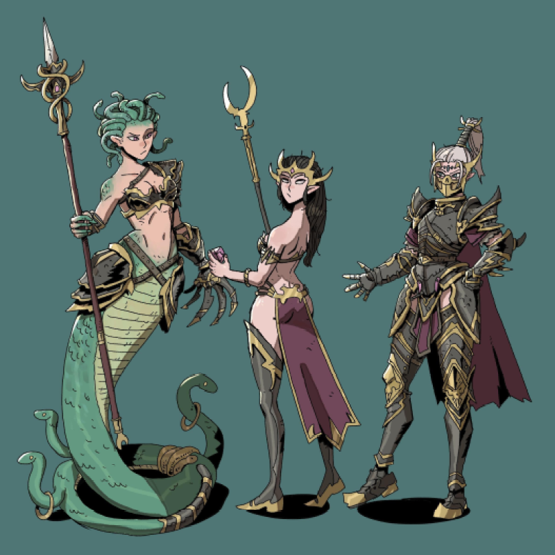 [OUTDATED][6.x.x] Medusa Hero: One of the Girls Patch