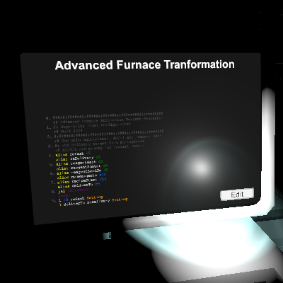 Advanced Furnace Transformation