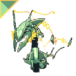 Animated 3D Mega Rayquaza