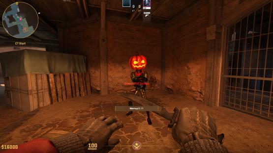 Pumpkin Player – Counter-Strike 2 Mod