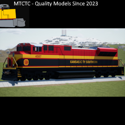 EMD SD70ACE Kansas City Southern Belle Iso Cab