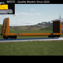 TTPX 62ft Bulkhead Flatcar Roof