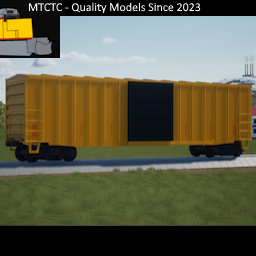 50 ft boxcar railcar RBOX