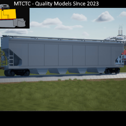 4 bay acf 5701 hopper