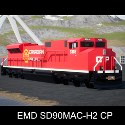 EMD SD90MAC-H2 CP