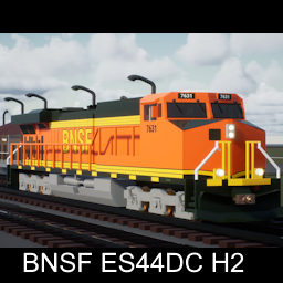 General Electric ES44DC BNSF H2