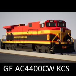General Electric AC4400CW Kansas City Southern 1