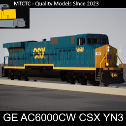 CSX GE AC6000CW YN3