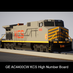 General Electric AC4400CW Kansas City Southern 4