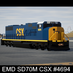 EMD SD70M YN3 #4694