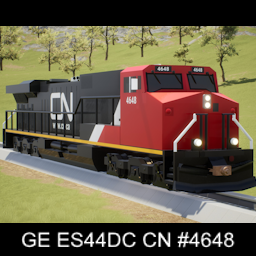 General Electric ES44DC Canadian National Teardrop