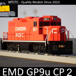EMD GP9u Canadian Pacific 2