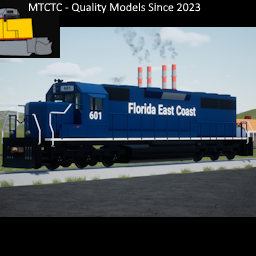 EMD SD40-2 FEC Blue