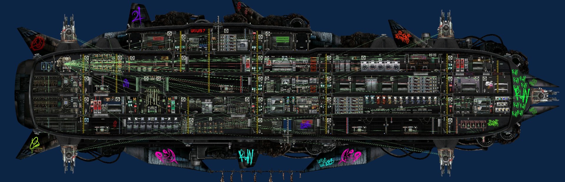 USUB7 Pirate – Barotrauma Mod