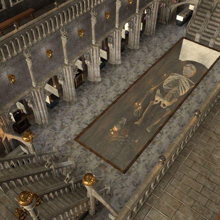 Giant Skeleton Exhibit