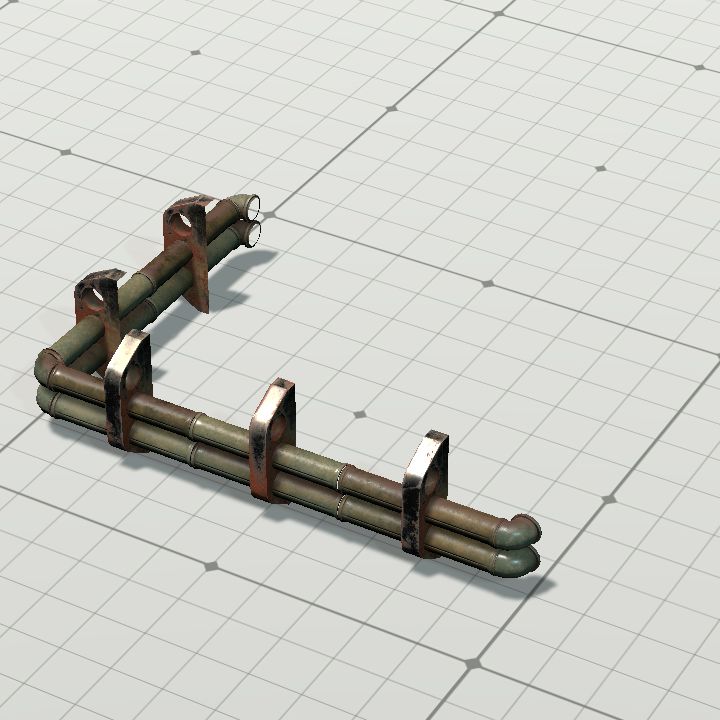 double pipe corner