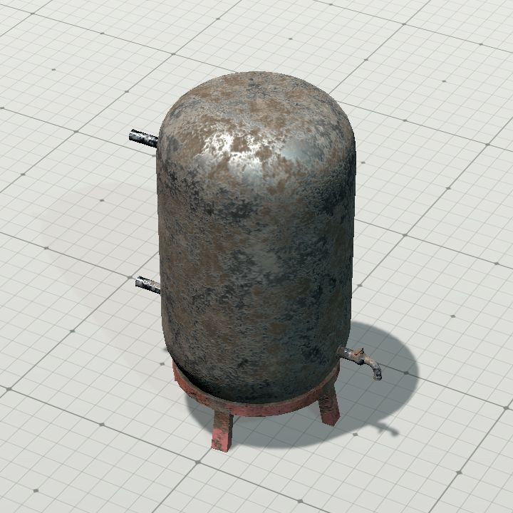 rusty tank