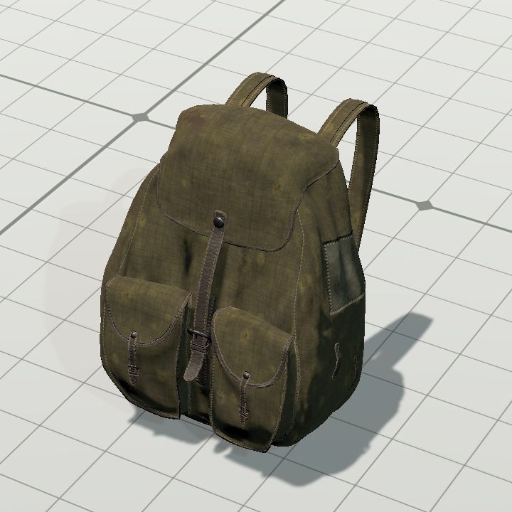 old soviet backpack