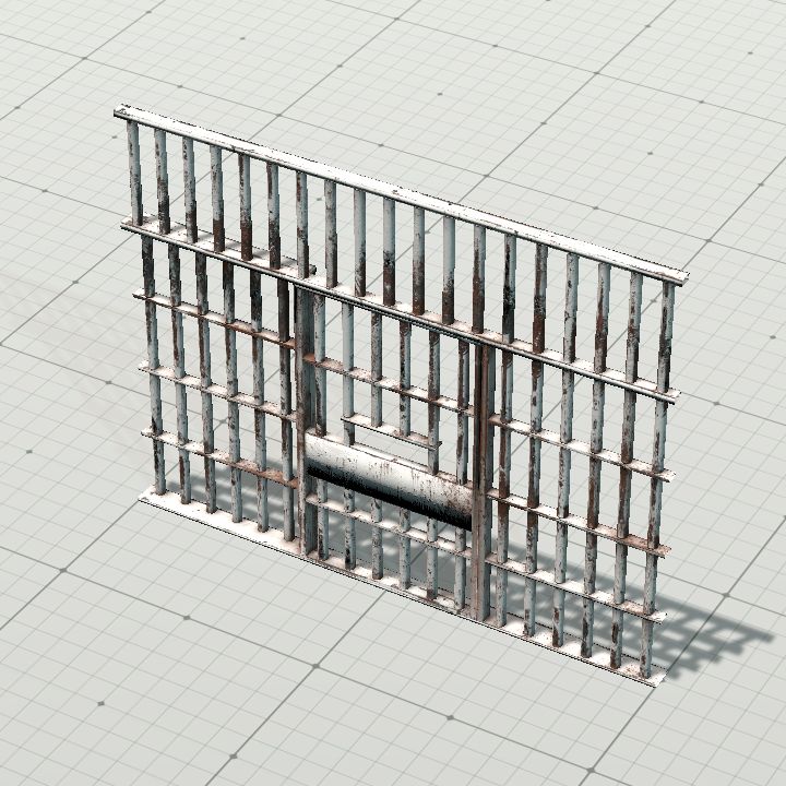 prison cell door