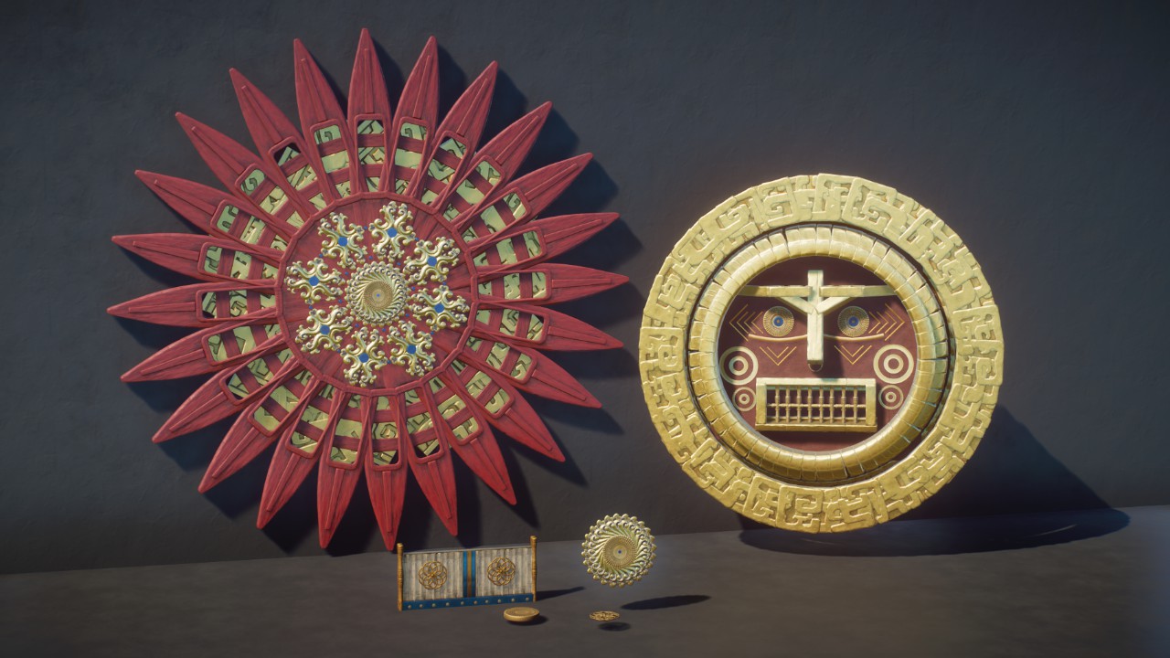 Akhenaten's Mesoamerican decor preview