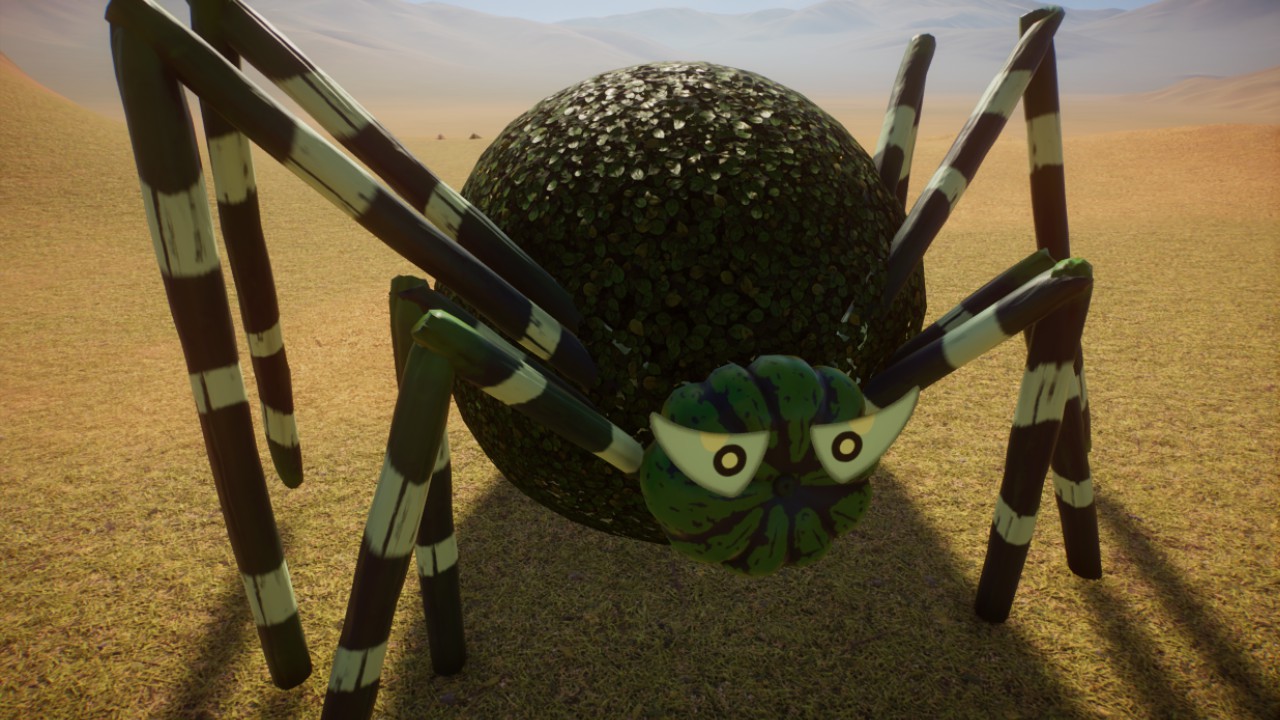 Southern Hemisphere Halloween Spooky Scary Spider Bush