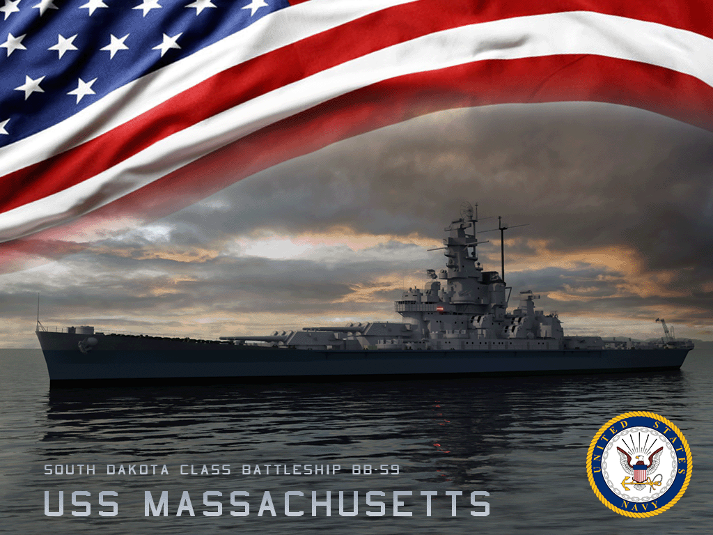 (Vanilla) USS Massachusetts BB-59