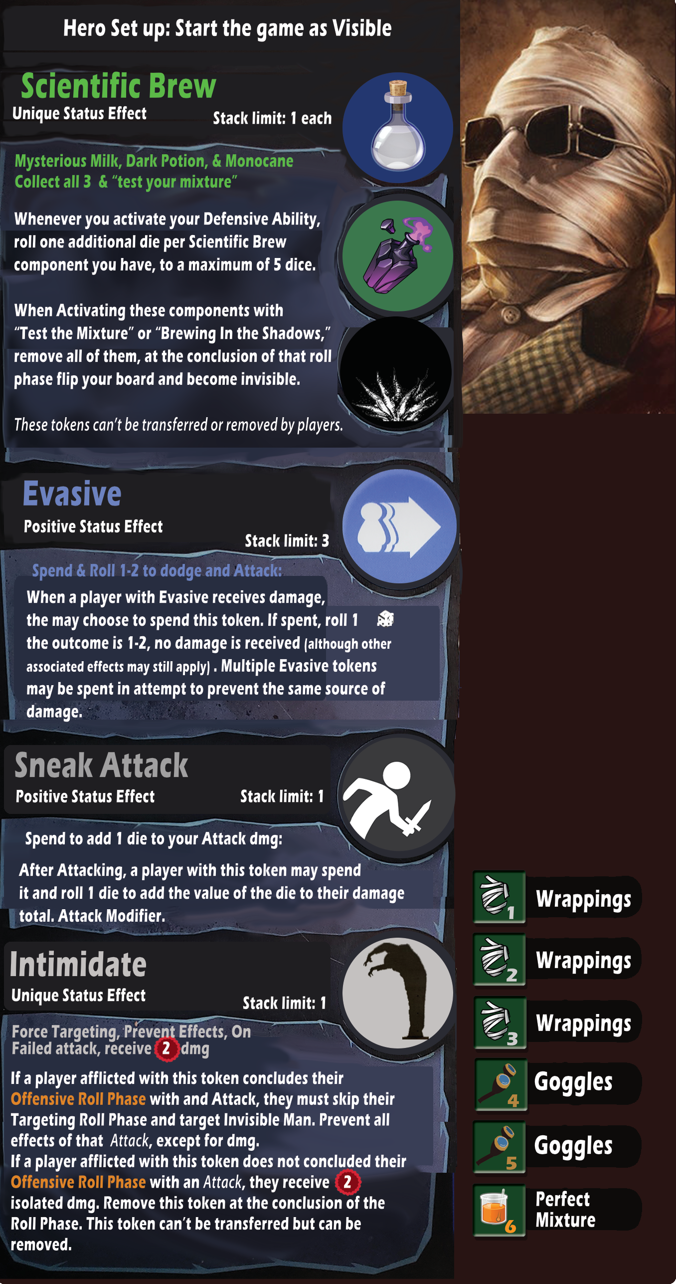 DT Homebrew Invisible Man: Complete, Pnp ready