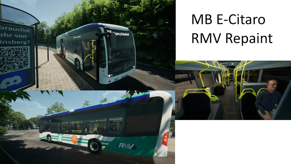 MB E-Citaro RMV Schnellbus Pack
