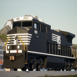 NS GE D9-40CW (C40-9W) Clean Oddball #1 - Updated Version