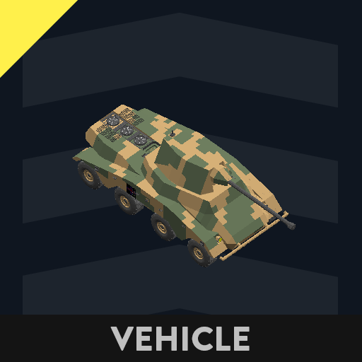 大蛮族重工製　重装甲偵察車　heavily armoured reconnaissance vehicle　JKS-01
