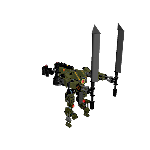 Jump-Jet Battle Mech #Melee (EXTRA FIXED mb)