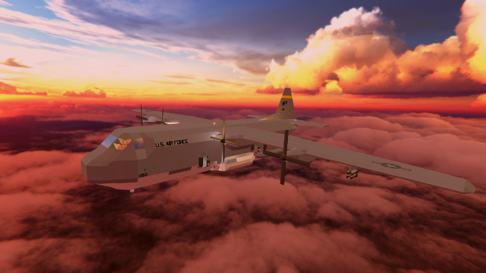 [ParallelWorld] C-130H/AC-130H Transport aircraft / Air gunship