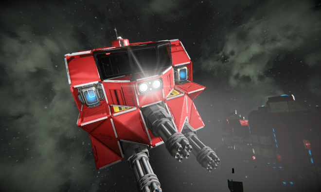 Type  614 Space Brick fighter