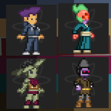 Beta Default Starter Clothing Colors