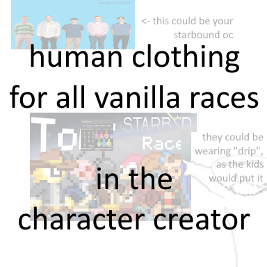 Human Starter Clothing for All Vanilla Races