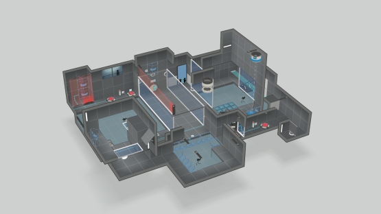 co-op little test chamber 3 by Dzhi_Man