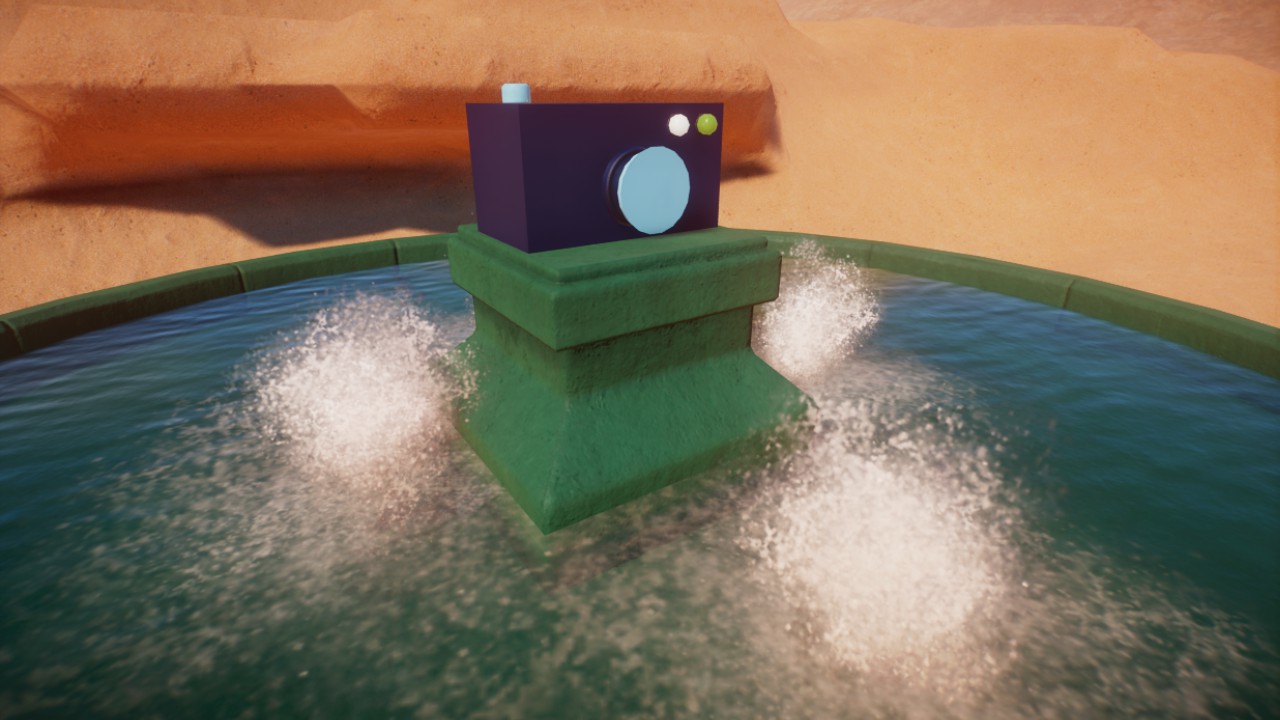Photo Op Fountain