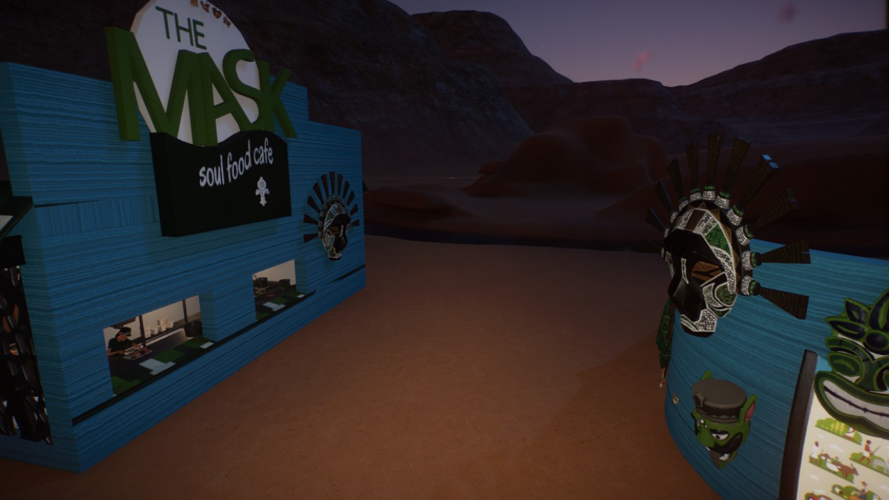The Mask Soul Food Cafe (Art College Set)