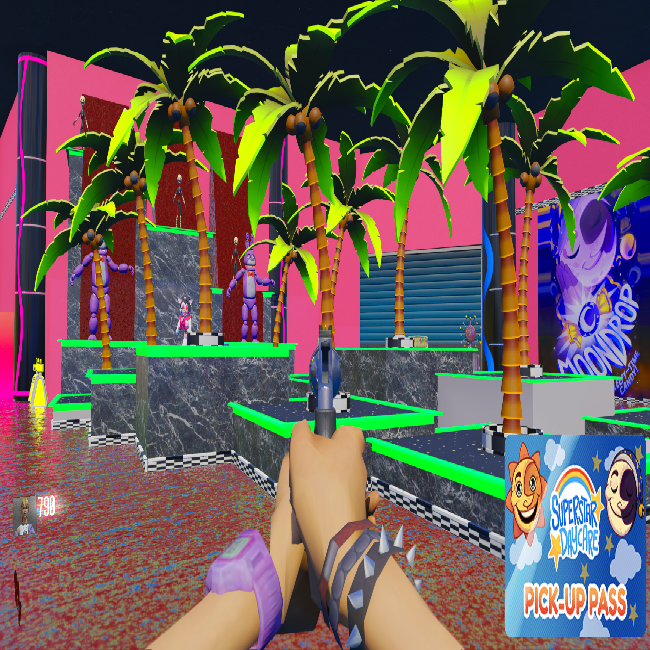 FNAF DayCare Main Lobby Challenge Map