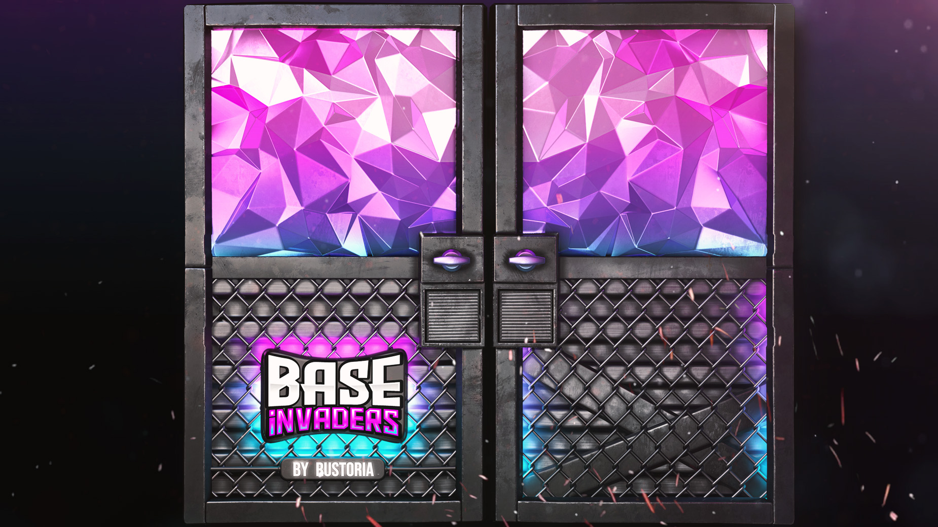 Base Invaders Double Door