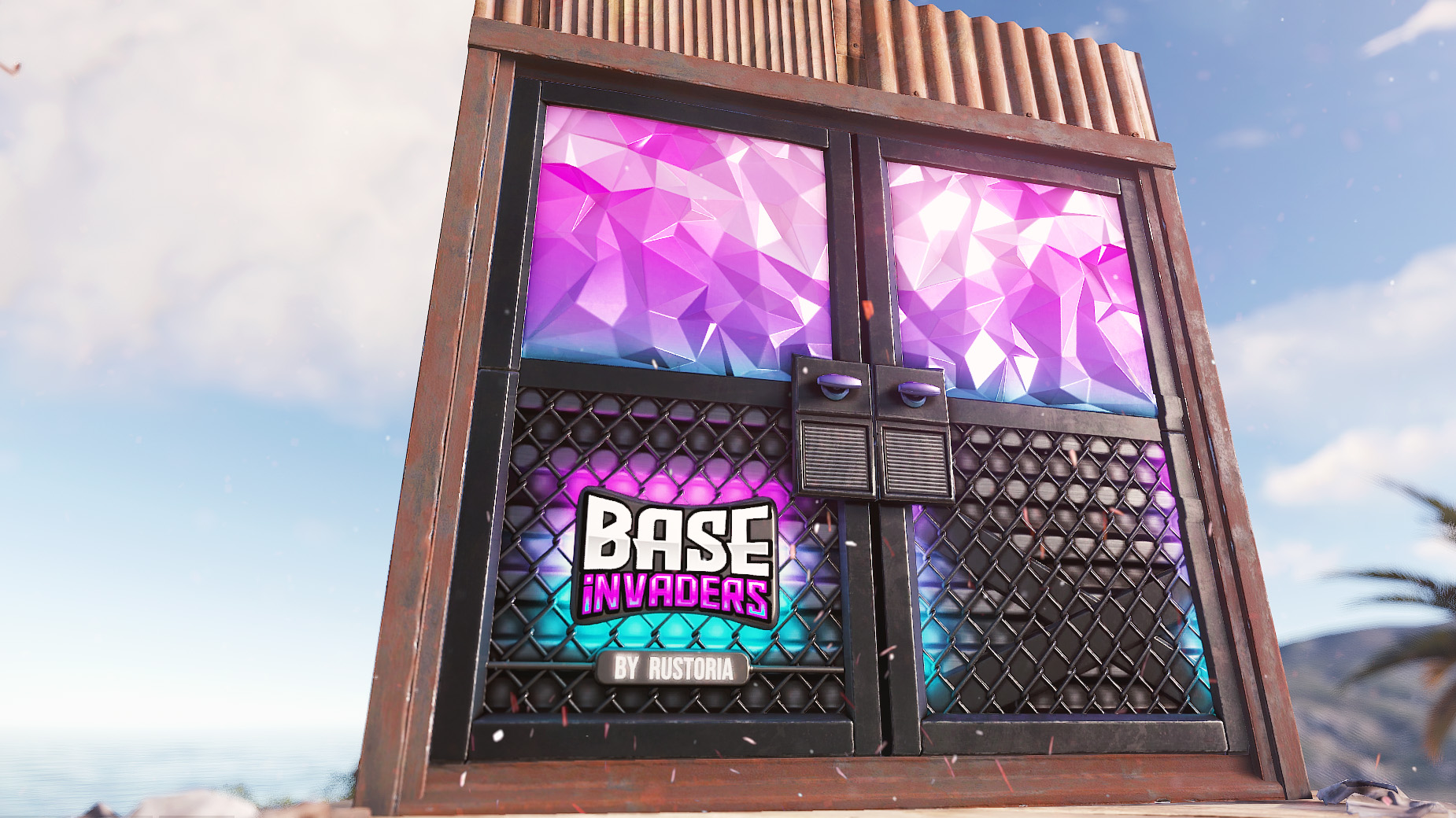 Base Invaders Double Door
