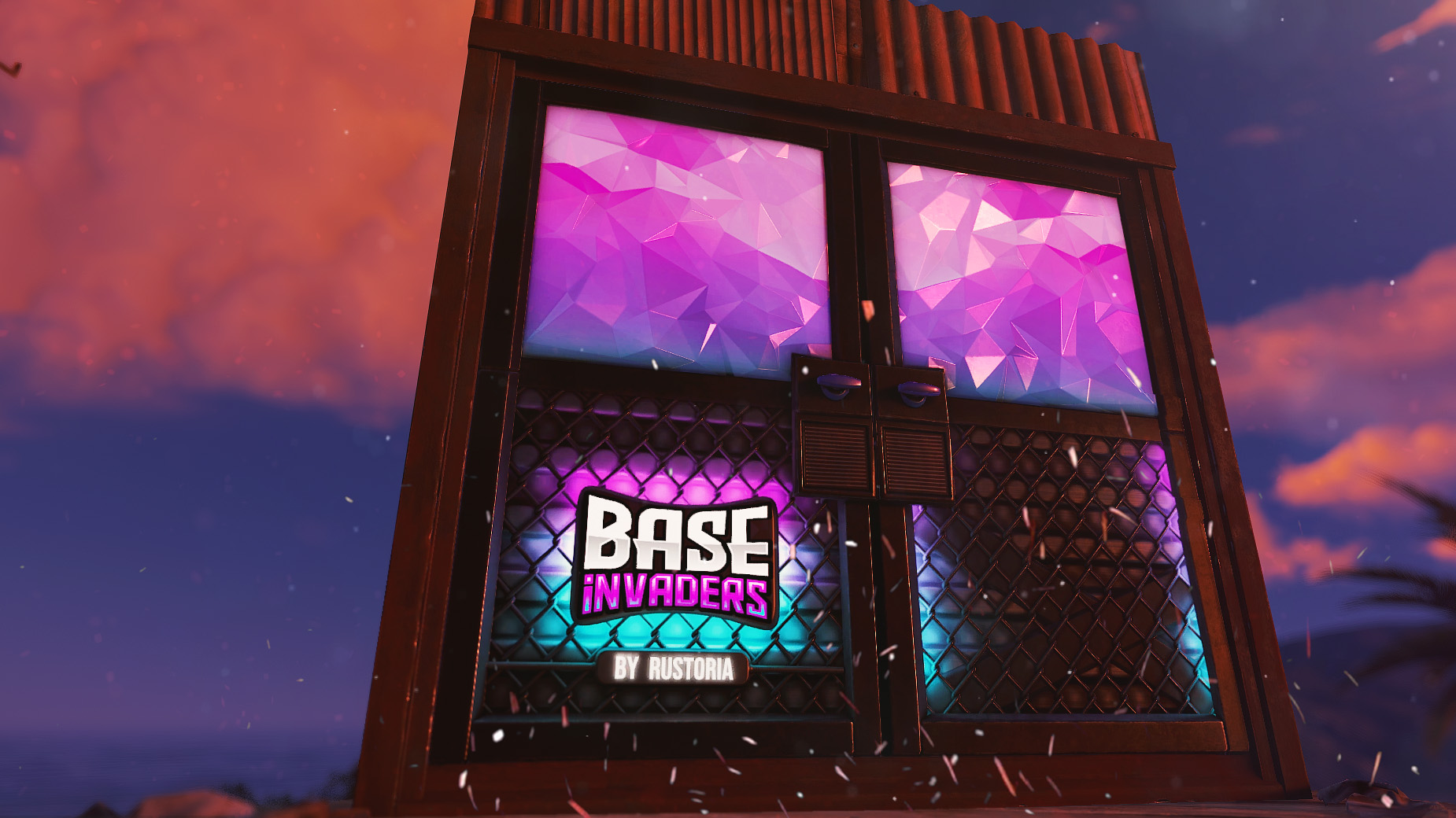 Base Invaders Double Door