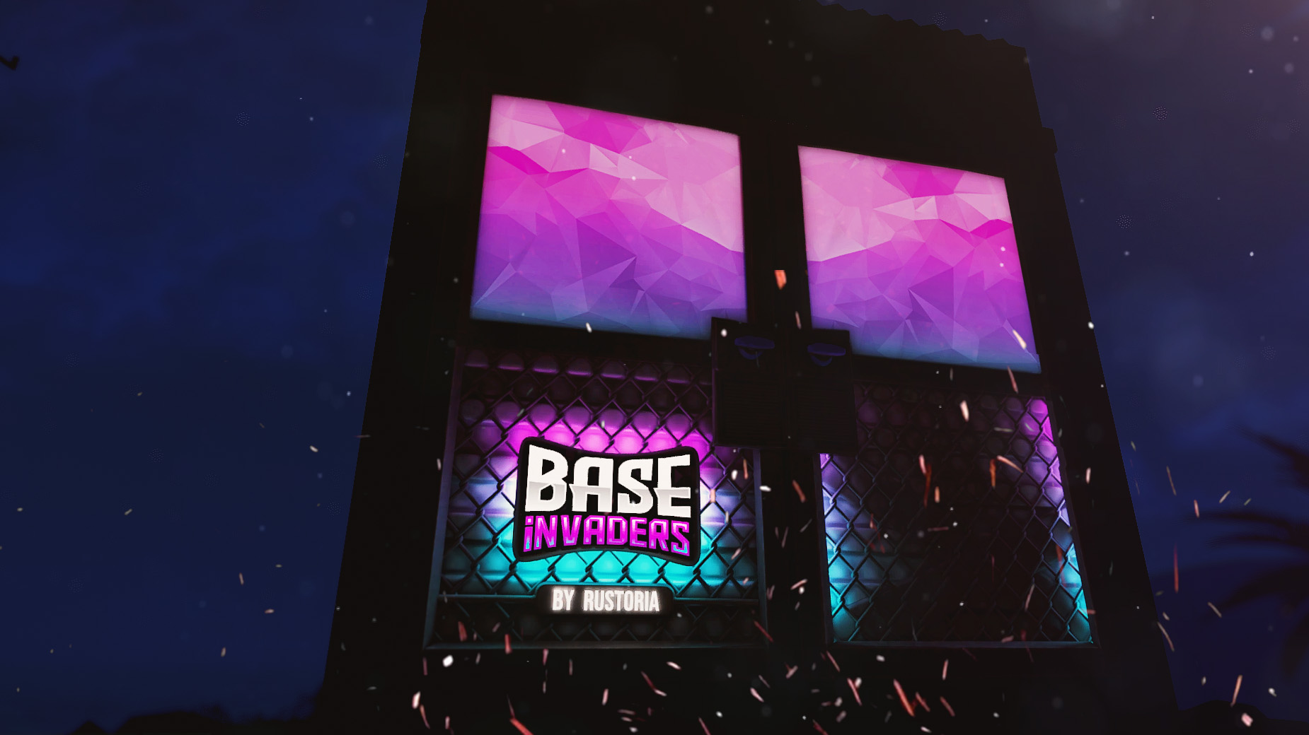 Base Invaders Double Door