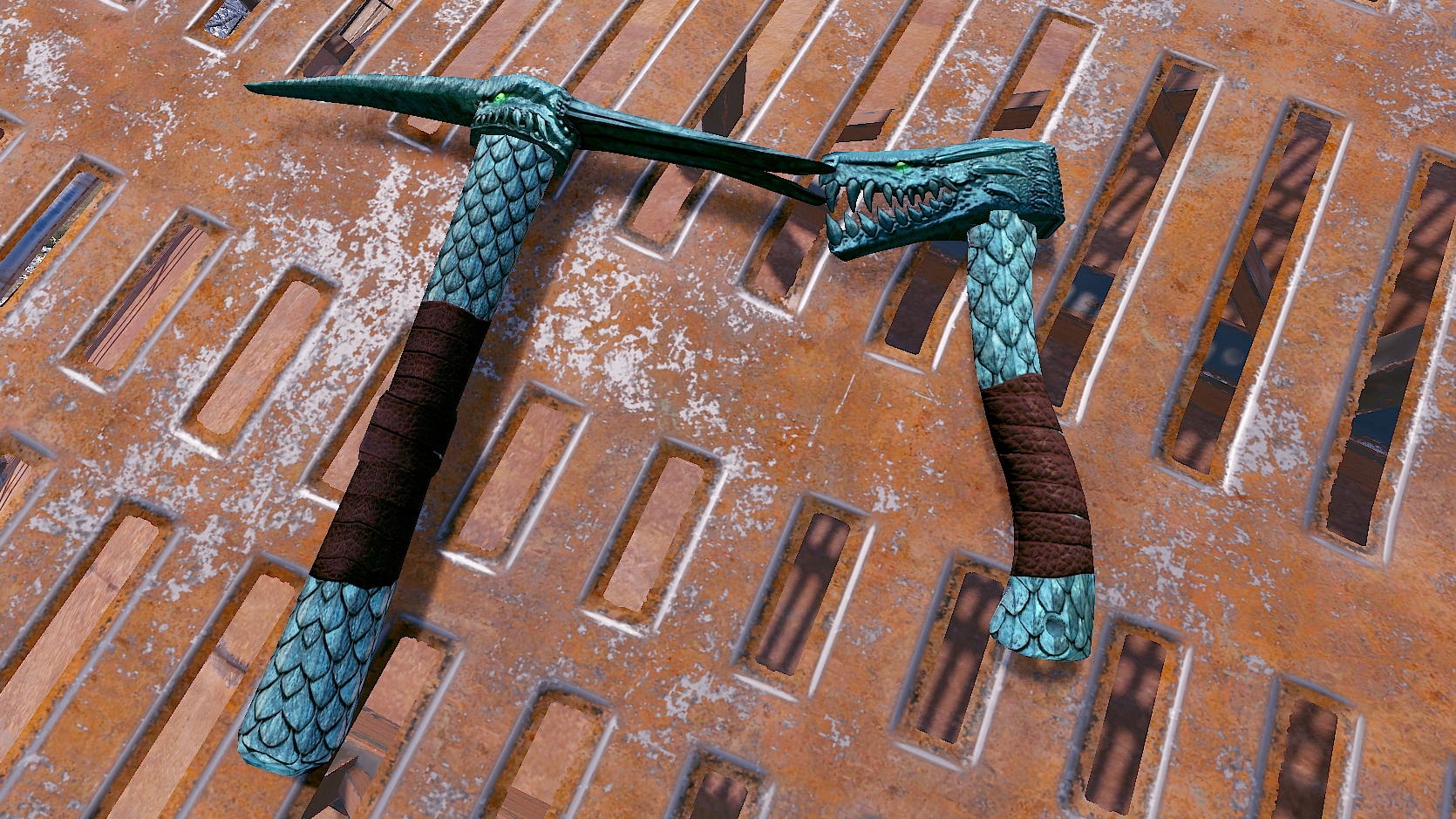 Jade Beast Pickaxe