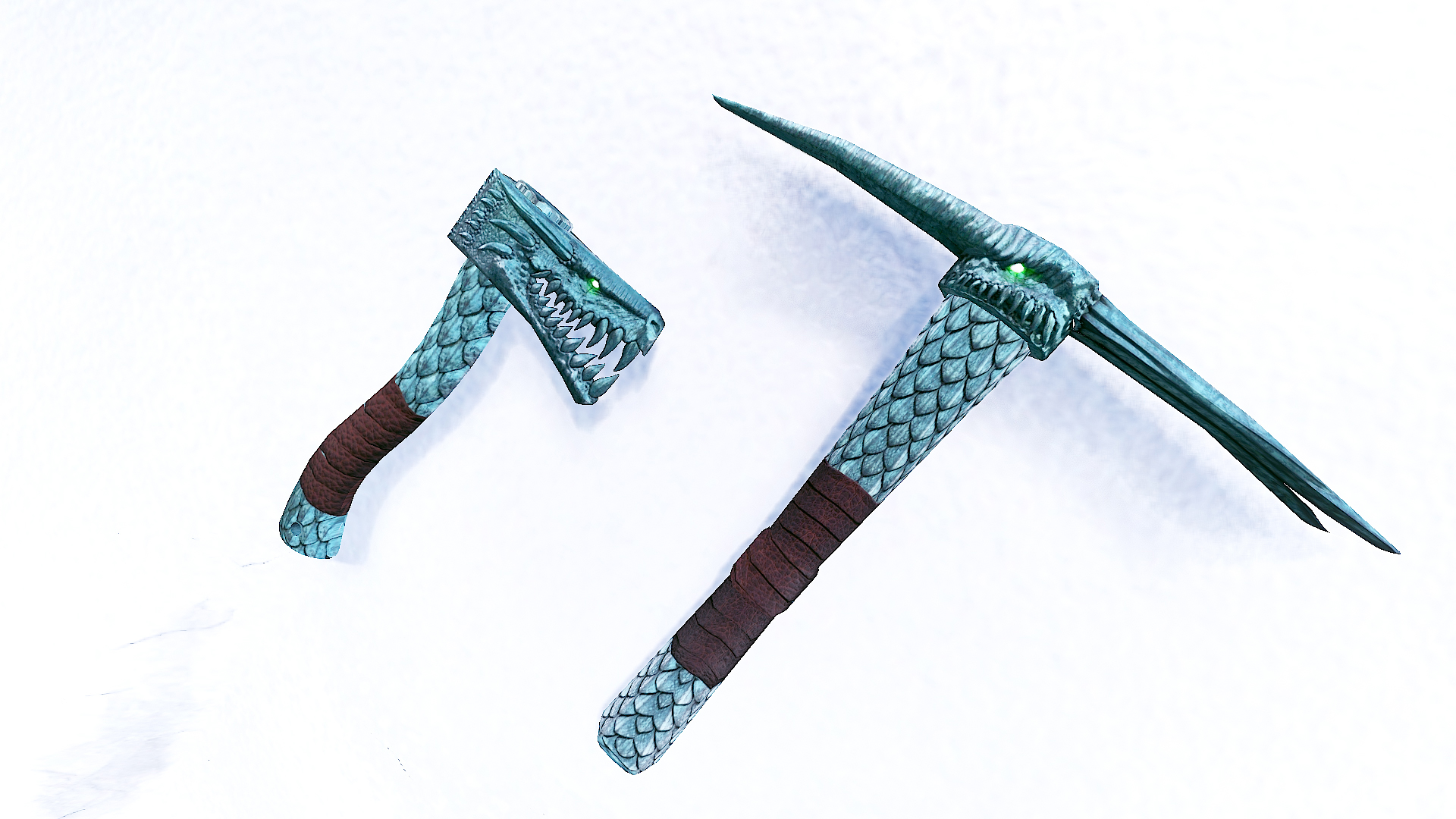 Jade Beast Pickaxe