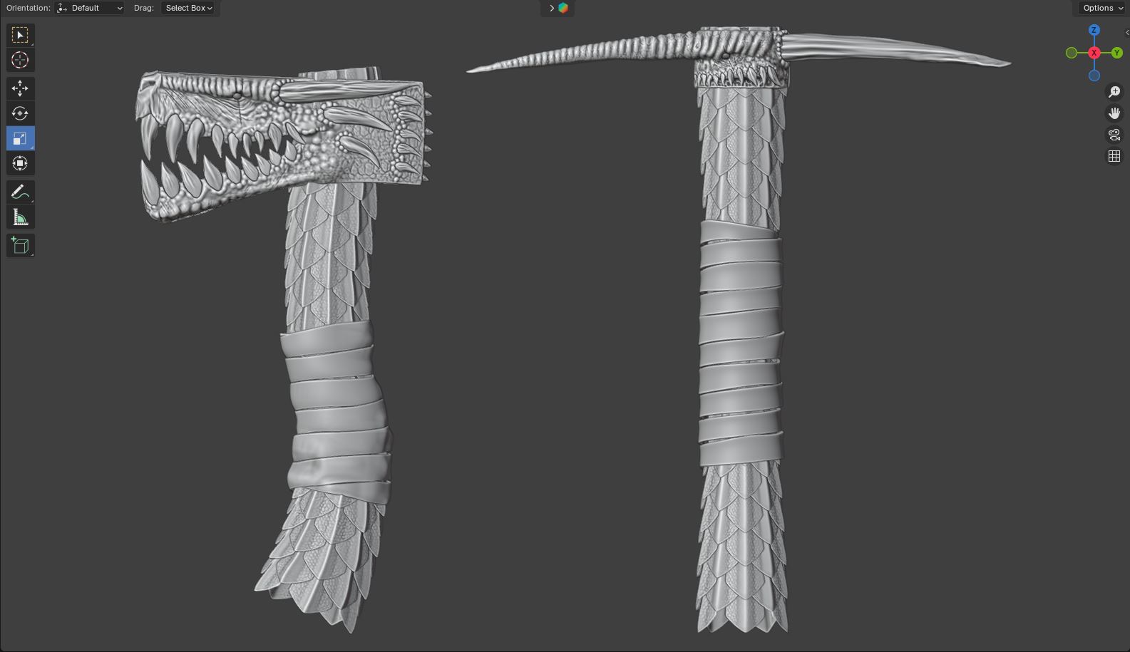 Jade Beast Pickaxe