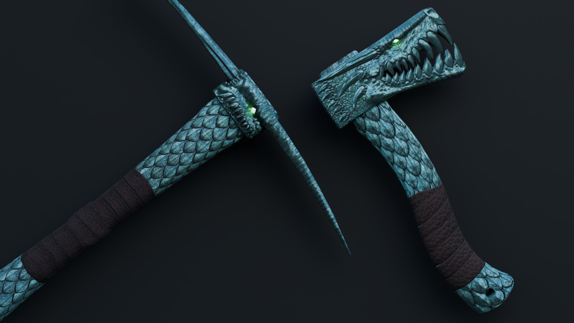 Jade Beast Pickaxe
