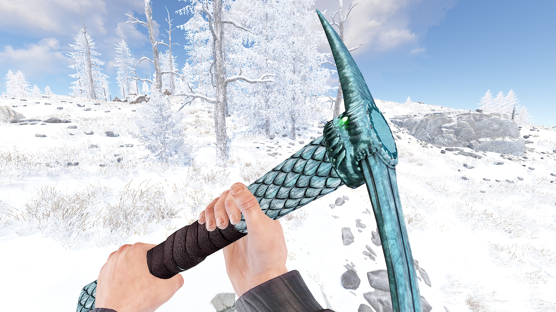 Jade Beast Pickaxe